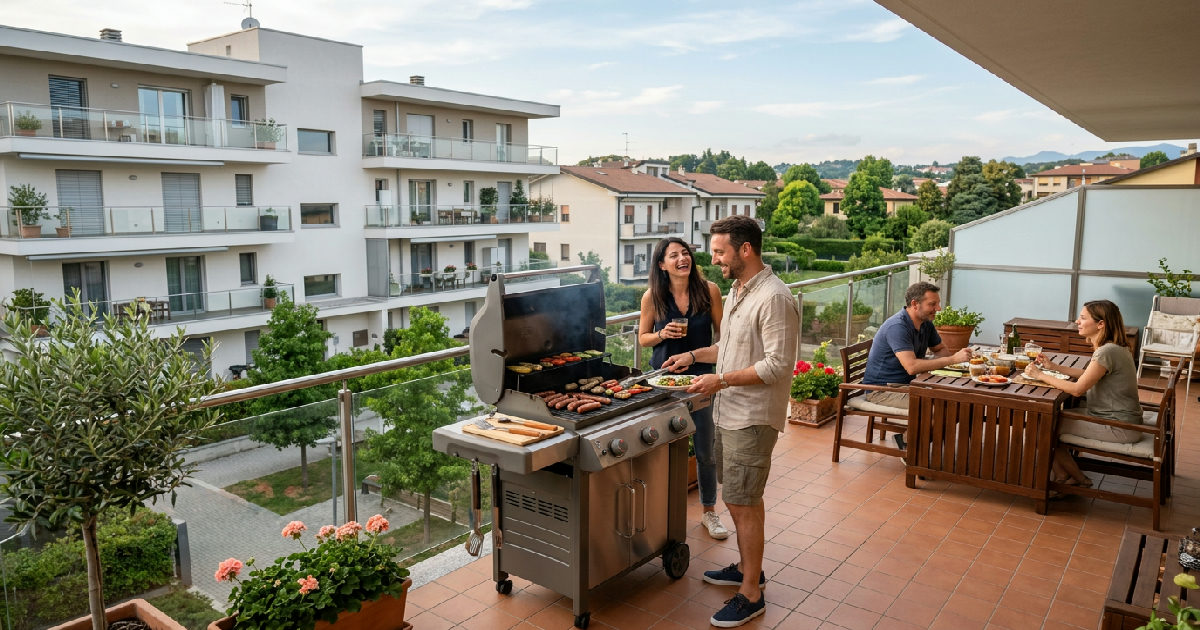 Barbecue in condominio: guida completa alle regole e alla legge