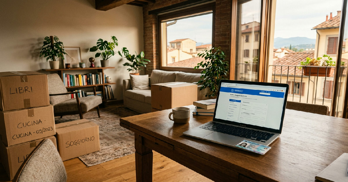 Cambio di residenza: guida a tempi e documenti oggi
