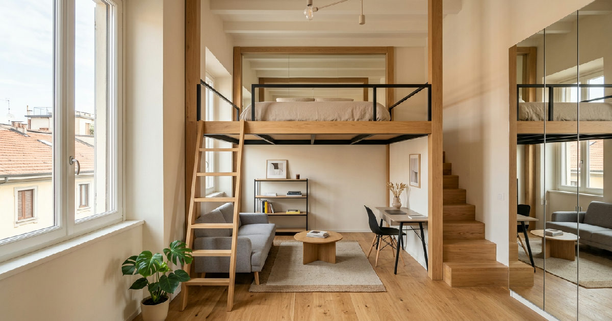 Come arredare un monolocale: idee furbe per spazi piccoli