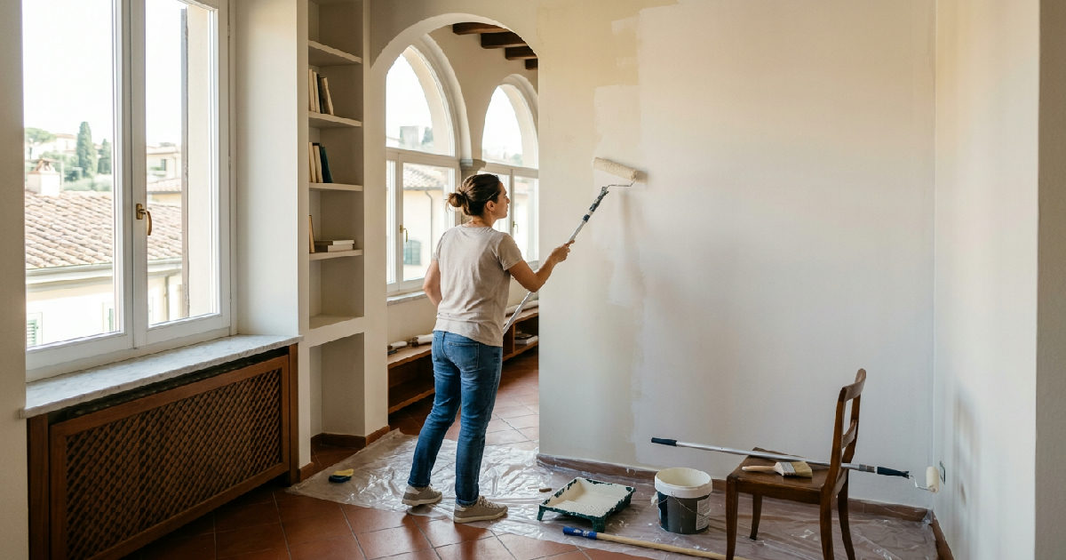 Come imbiancare casa da soli: guida pratica e costi nel 2026