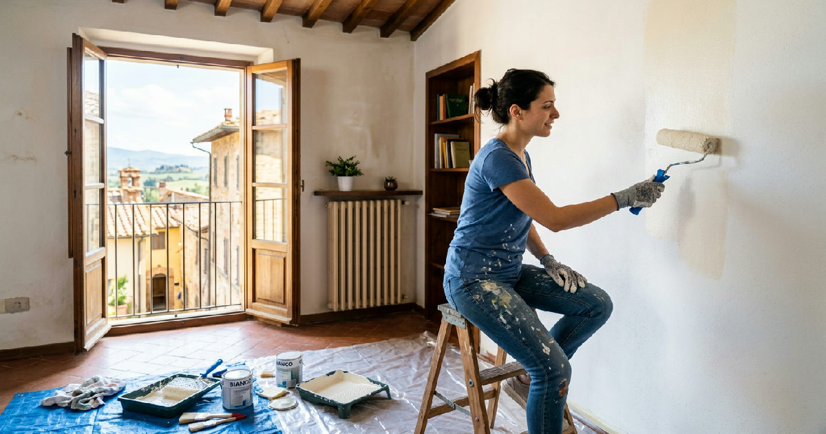 Come imbiancare casa da soli: guida pratica e segreti del mestiere