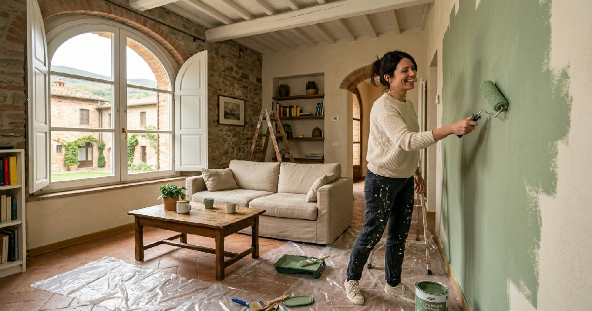 Come imbiancare casa da soli: guida pratica per un restyling fai-da-te