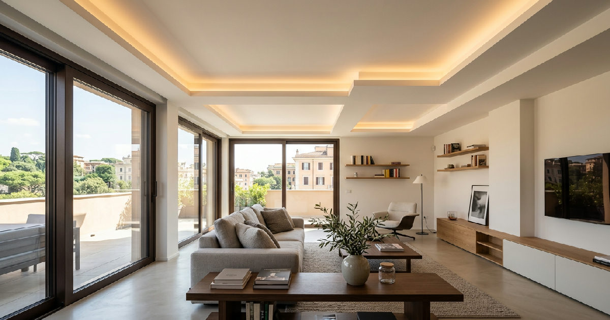 Controsoffitto in cartongesso: guida ai lavori e alla normativa