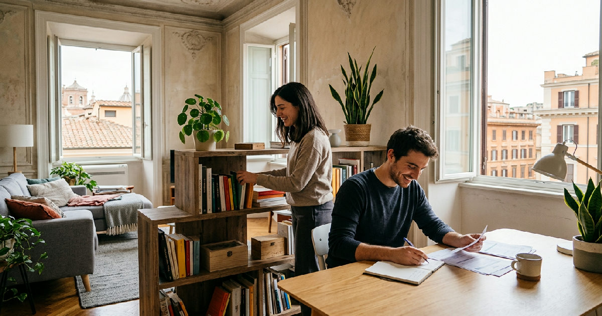 Convivenza di coppia: come organizzare casa, budget e spese