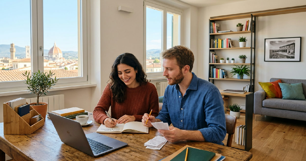 Convivenza di coppia: come organizzare casa e spese senza stress