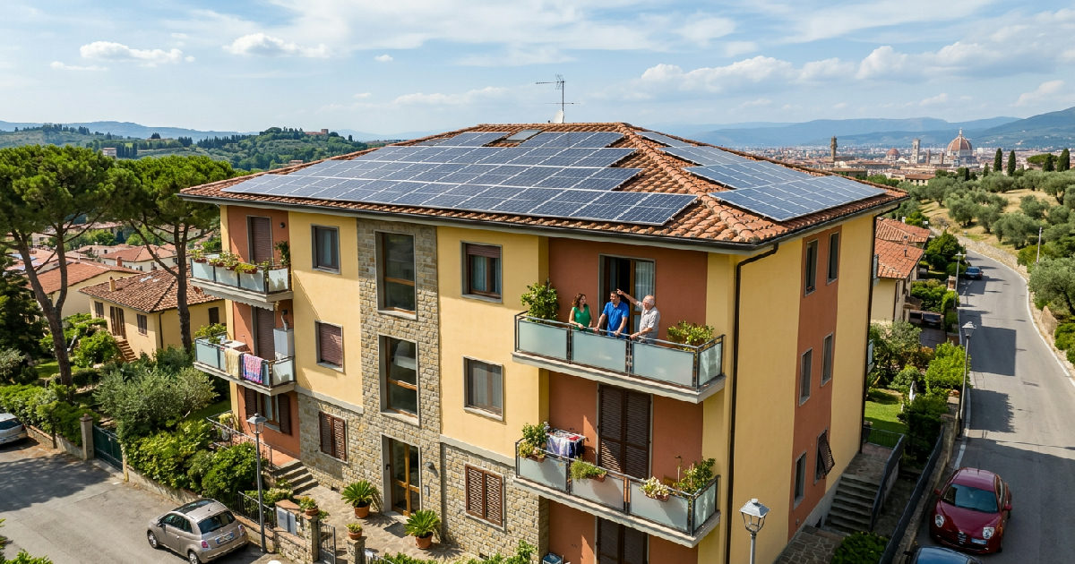 Fotovoltaico condominiale: guida pratica per risparmiare oggi