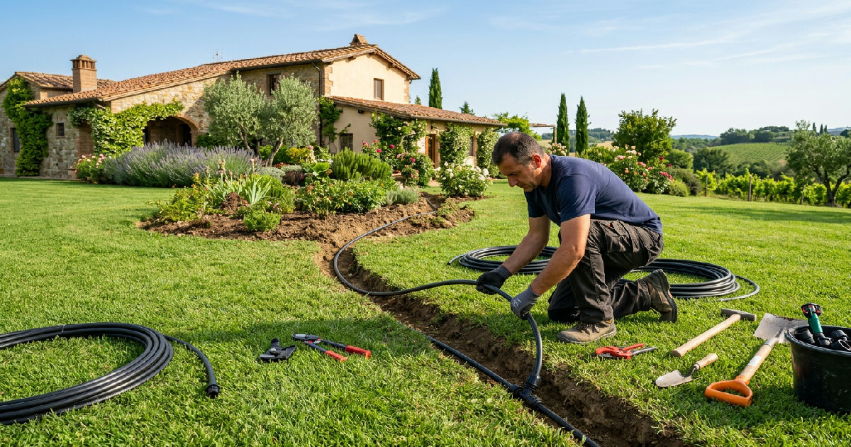 Irrigazione automatica fai da te: guida per risparmiare e installarla