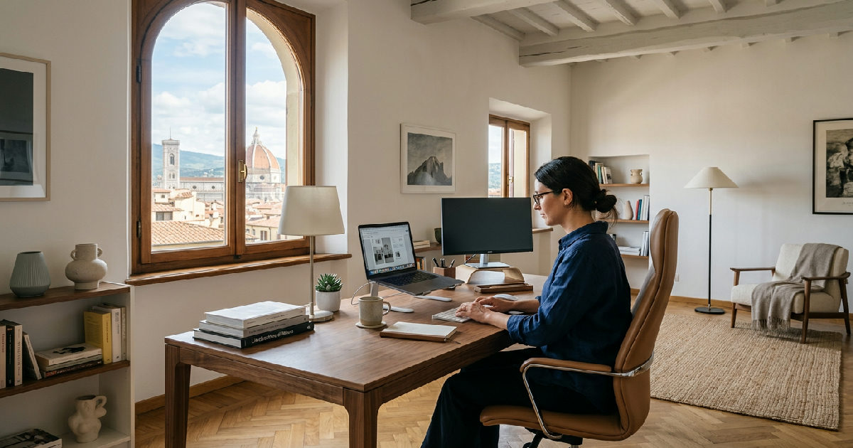 Lavorare da casa: come organizzare lo spazio e la postazione