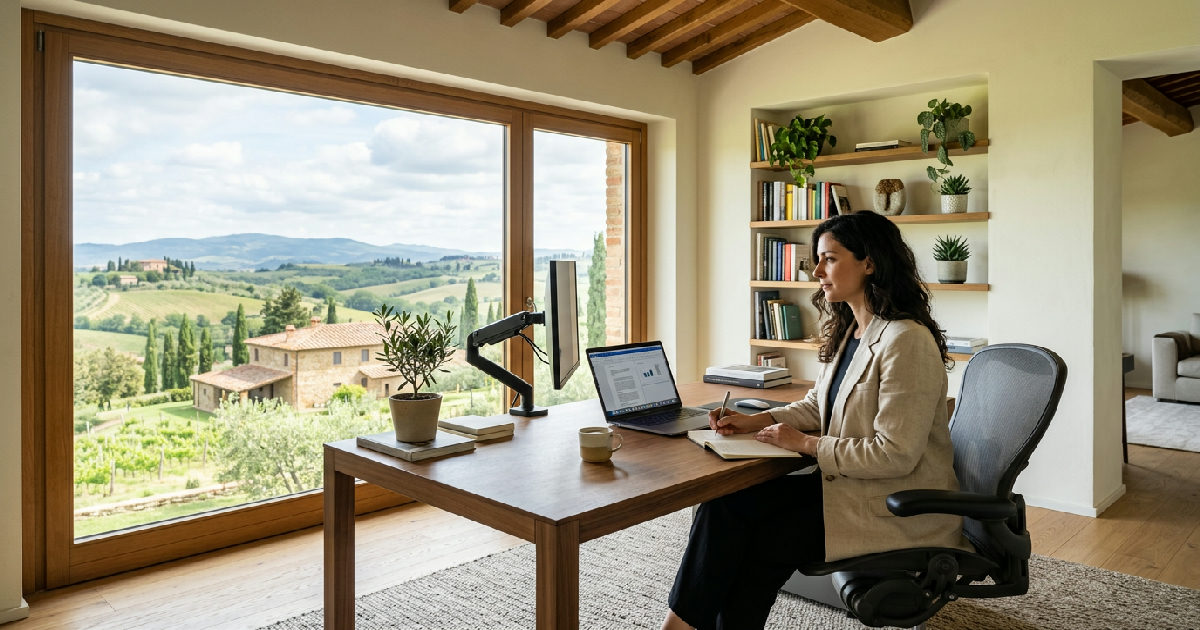 Smart Working 2026: Guida all'organizzazione dello spazio e della produttività