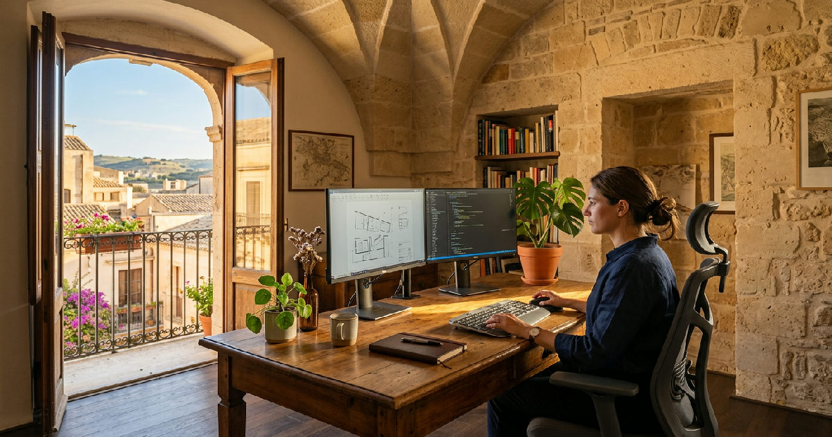Lavorare da casa: come organizzare lo spazio e l'ufficio domestico