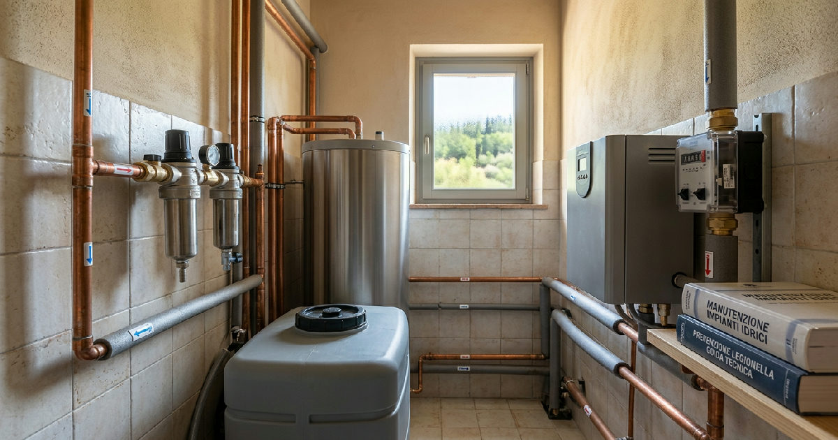 Legionella negli impianti idrici: rischi e prevenzione nel 2026