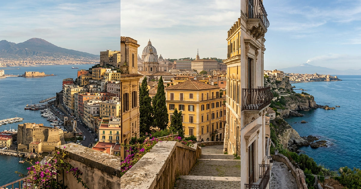 Location serie TV: guida ai set iconici tra Napoli, Roma e la Sicilia