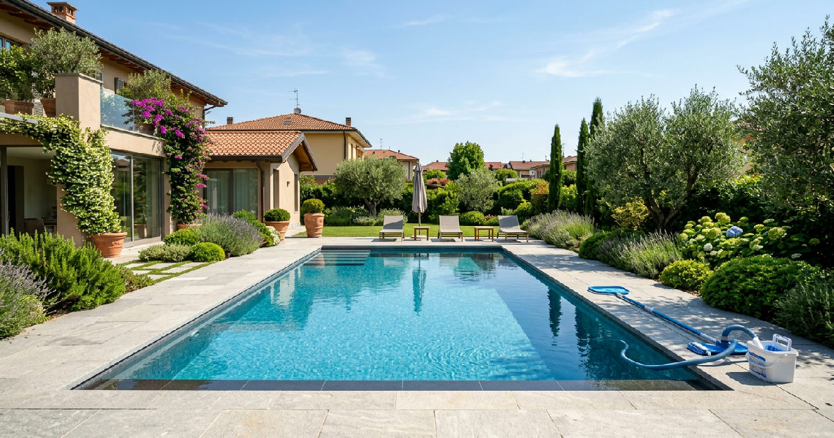 Manutenzione piscina: guida pratica per ogni stagione dell'anno