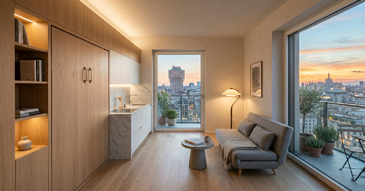 Micro-appartamenti e design: come vivere oggi in spazi minimi