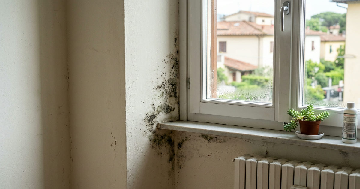 Muffa in casa: la guida definitiva su cause, rimedi e soluzioni