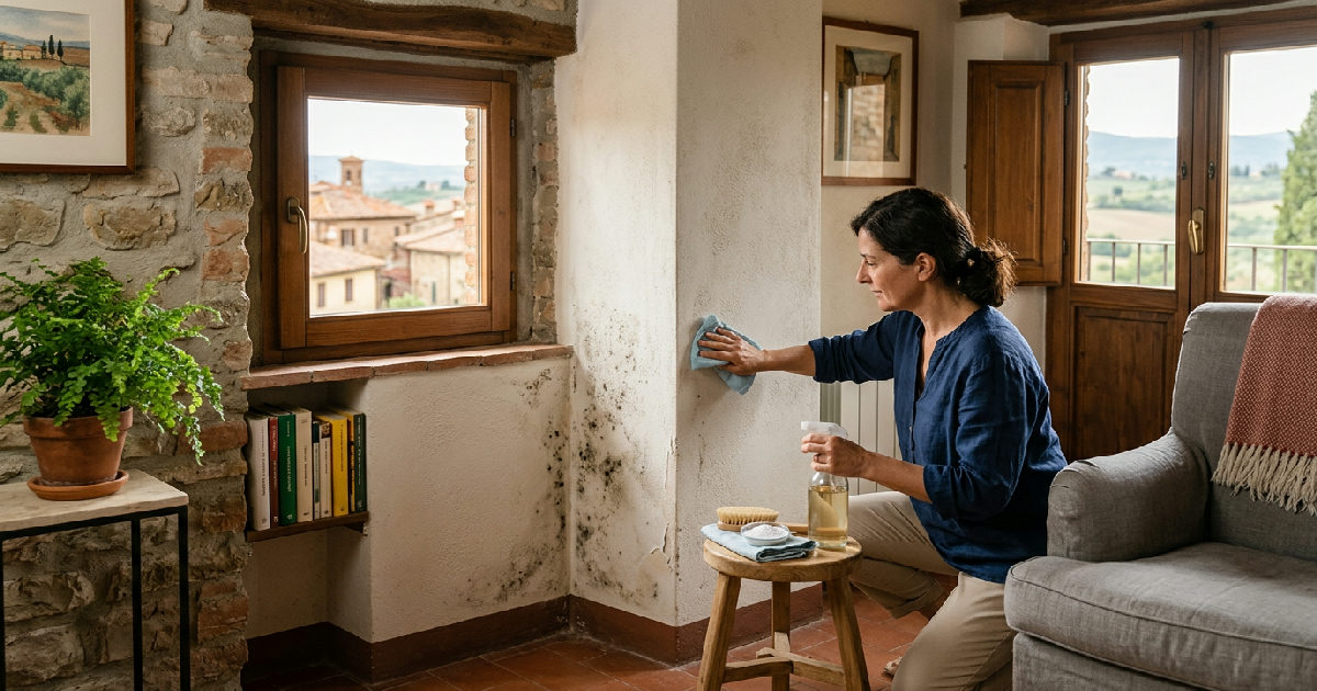 Muffa in casa: cause, rimedi naturali e consigli degli esperti