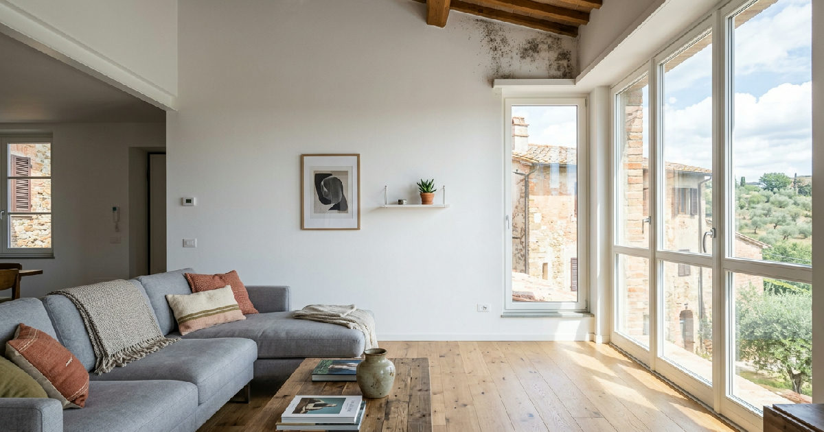Muffa in casa: cause, rimedi naturali e consigli pratici