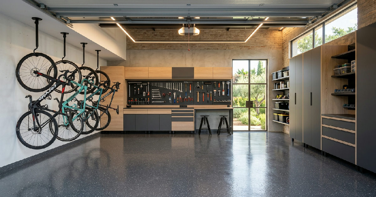 Organizzare il garage: idee salvaspazio che funzionano davvero