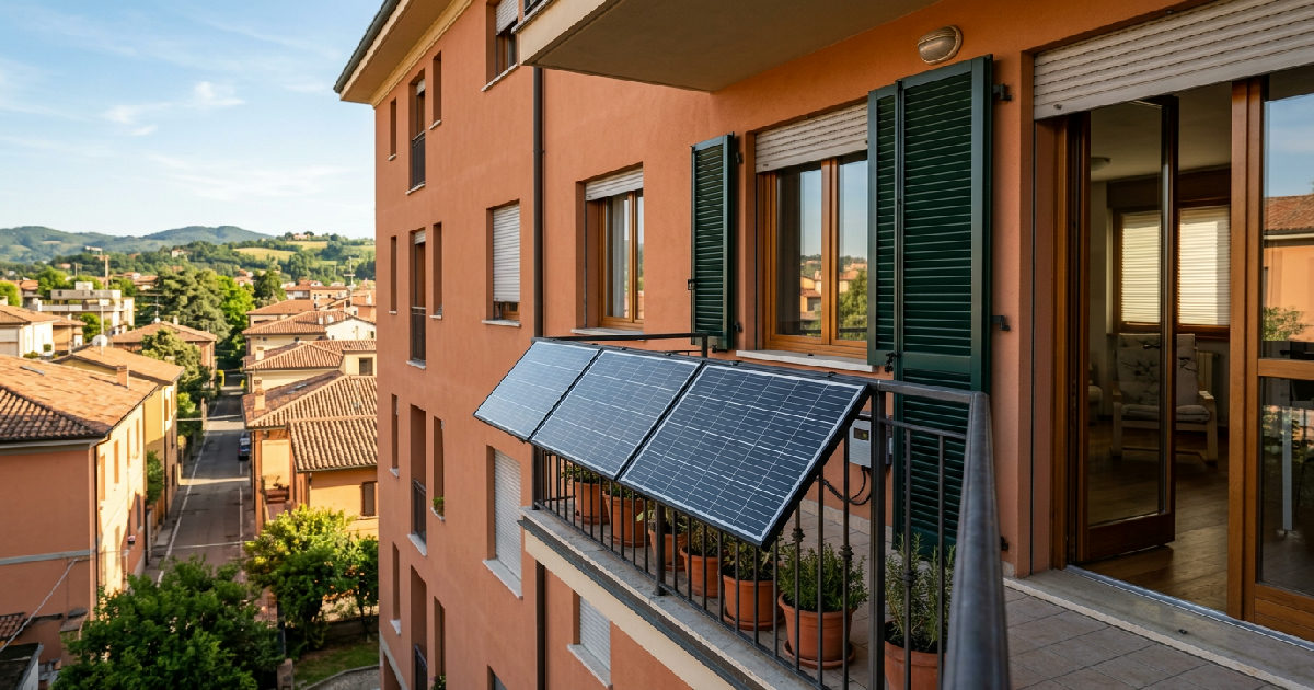 Pannelli solari da balcone: funzionano davvero? Costi e resa reale