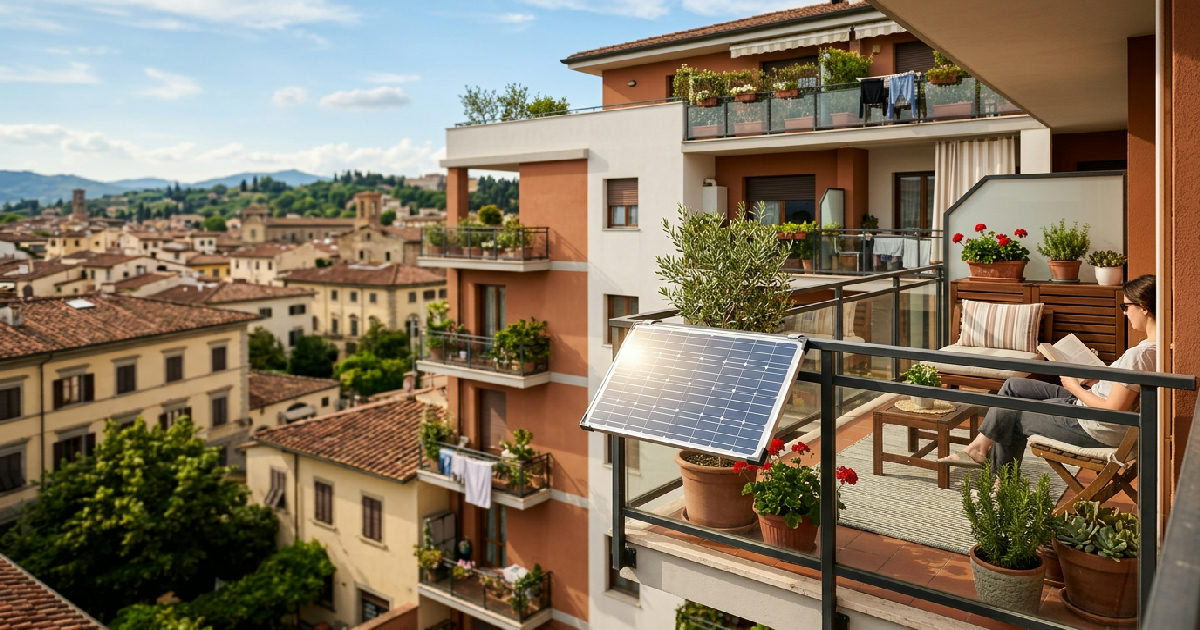 Pannelli solari da balcone: funzionano davvero? Costi e resa reale