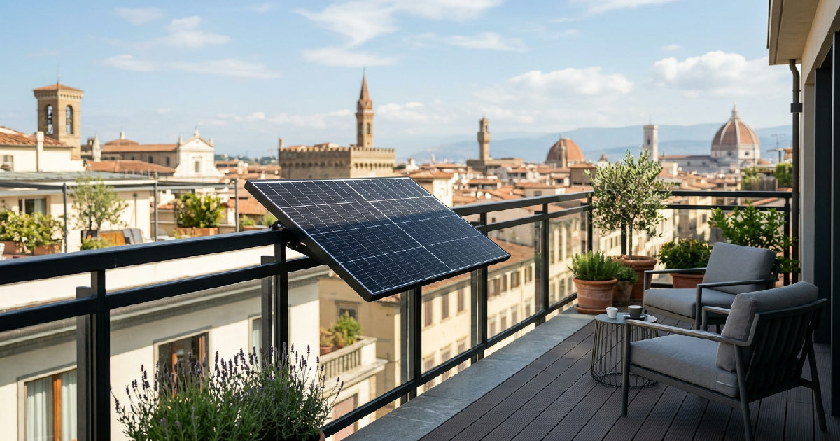 Pannelli solari da balcone: la guida completa a costi e resa reale