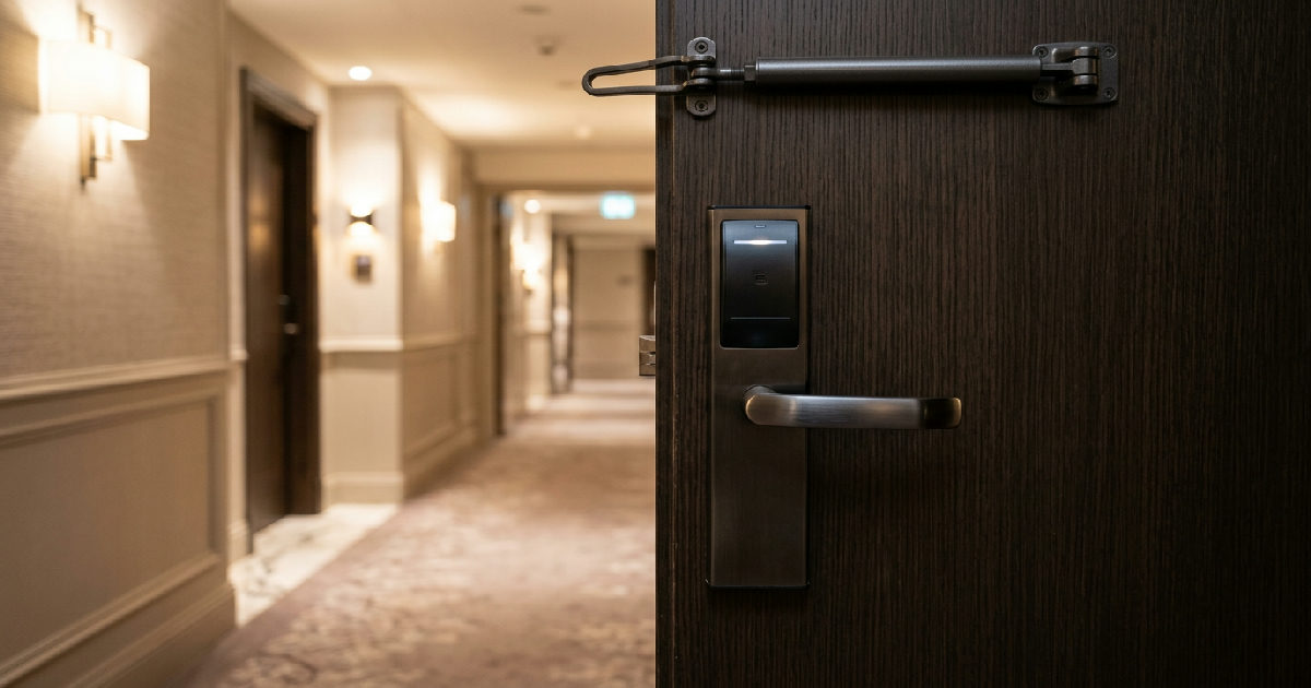 Perché le porte degli hotel si chiudono da sole: le ragioni tecniche e di sicurezza