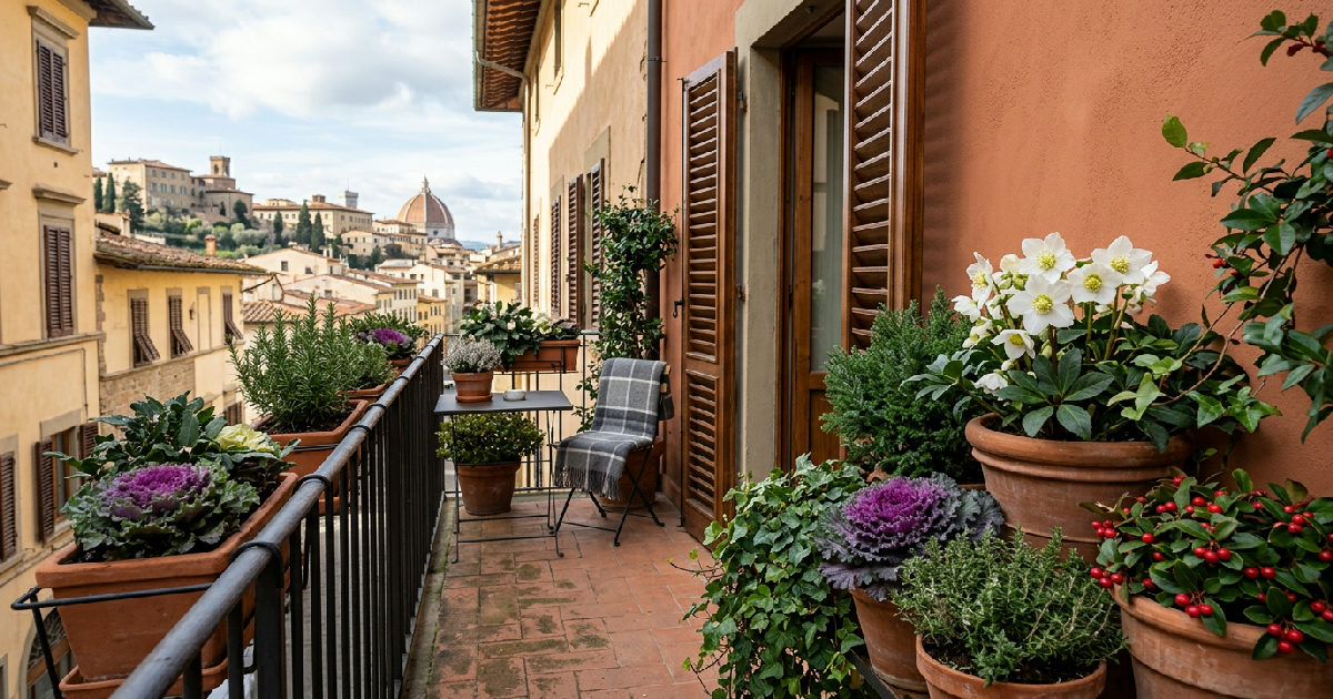 Piante da balcone resistenti al freddo: guida all'inverno green