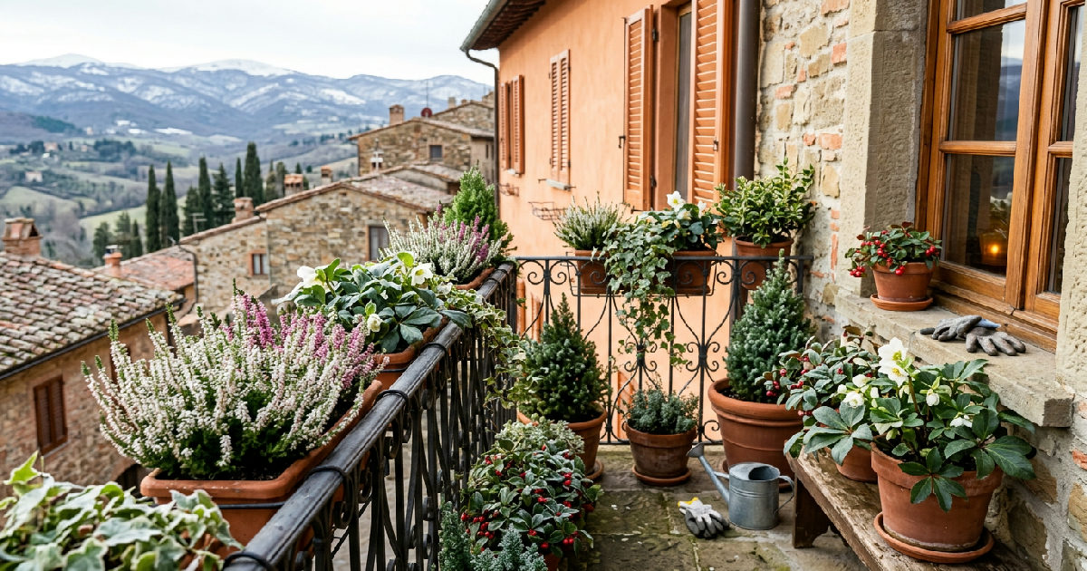 Piante da balcone resistenti al freddo: la tua guida invernale