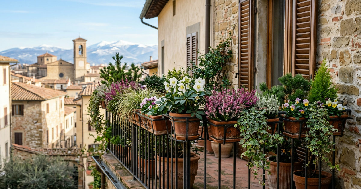 Piante da balcone resistenti al freddo: guida invernale completa