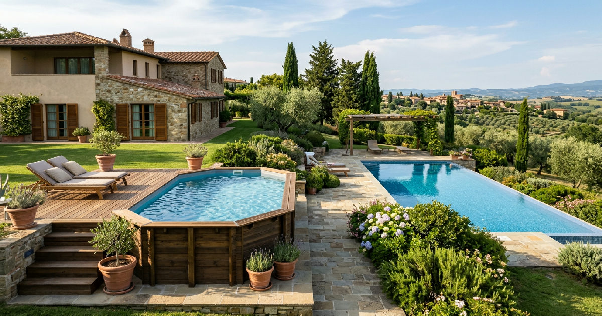 Piscina fuori terra o interrata: costi, permessi e guida alla scelta
