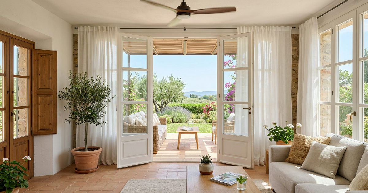 Preparare la casa per l'estate: 10 segreti per risparmiare