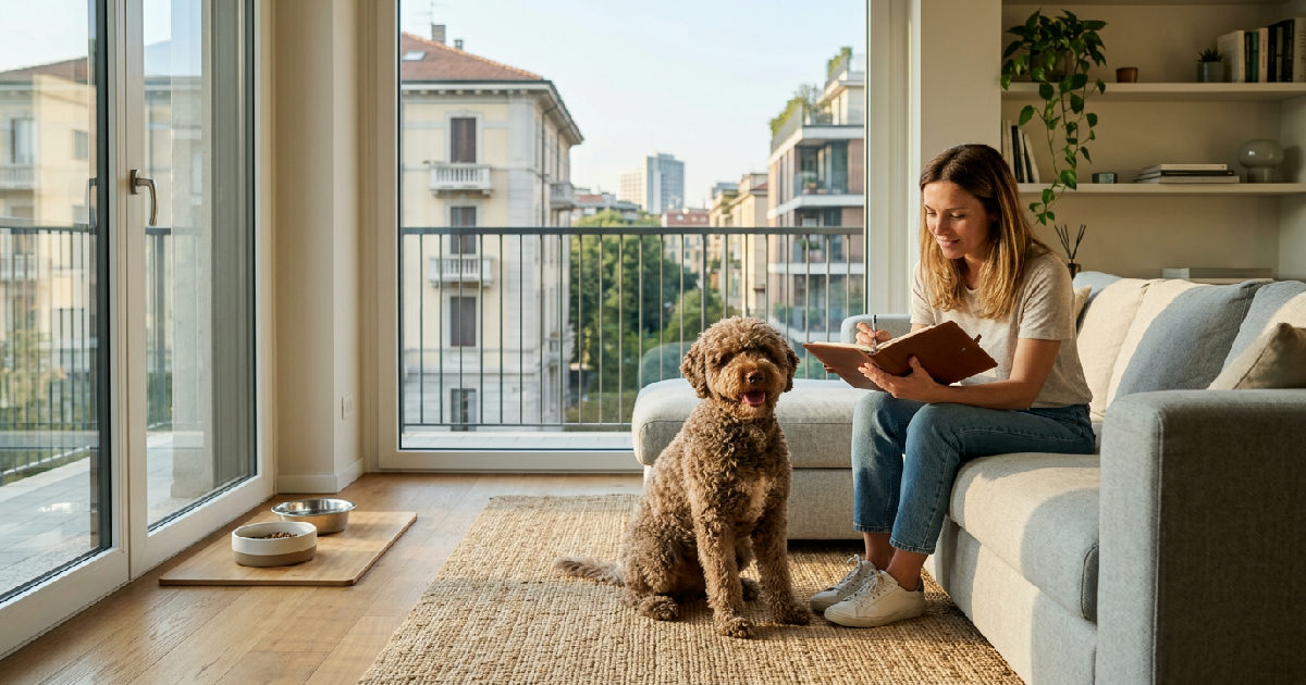 Vivere con un cane in appartamento: guida alla gestione del budget nel 2026