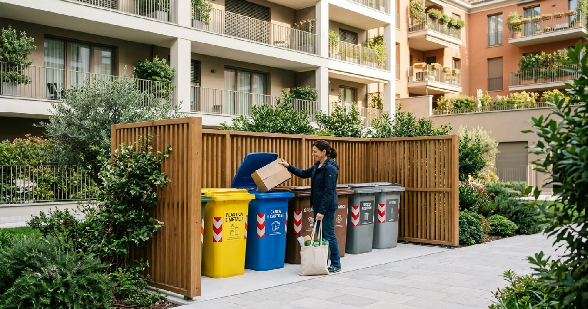 Raccolta differenziata in condominio: regole e buone pratiche