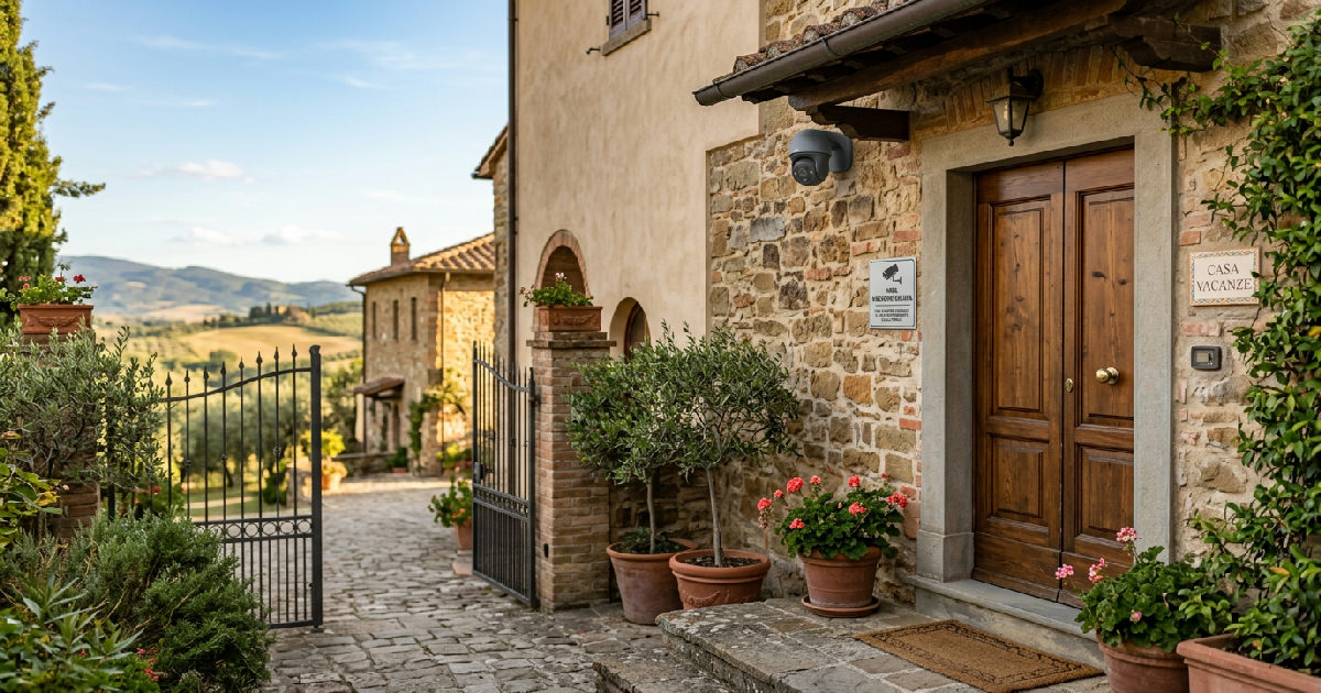 Telecamere sorveglianza casa e B&B: guida completa alla privacy