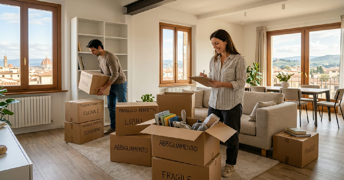 Trasloco perfetto: la guida alla checklist definitiva per cambiare casa