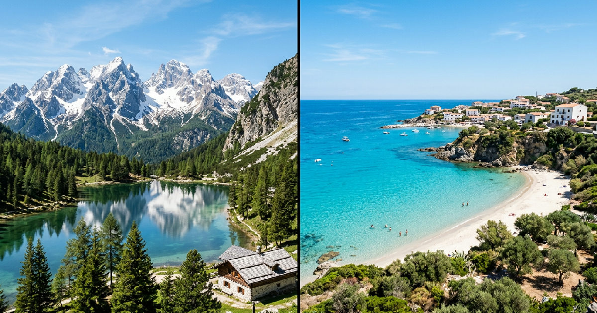 Vacanze mare e montagna: come unire relax e avventura oggi