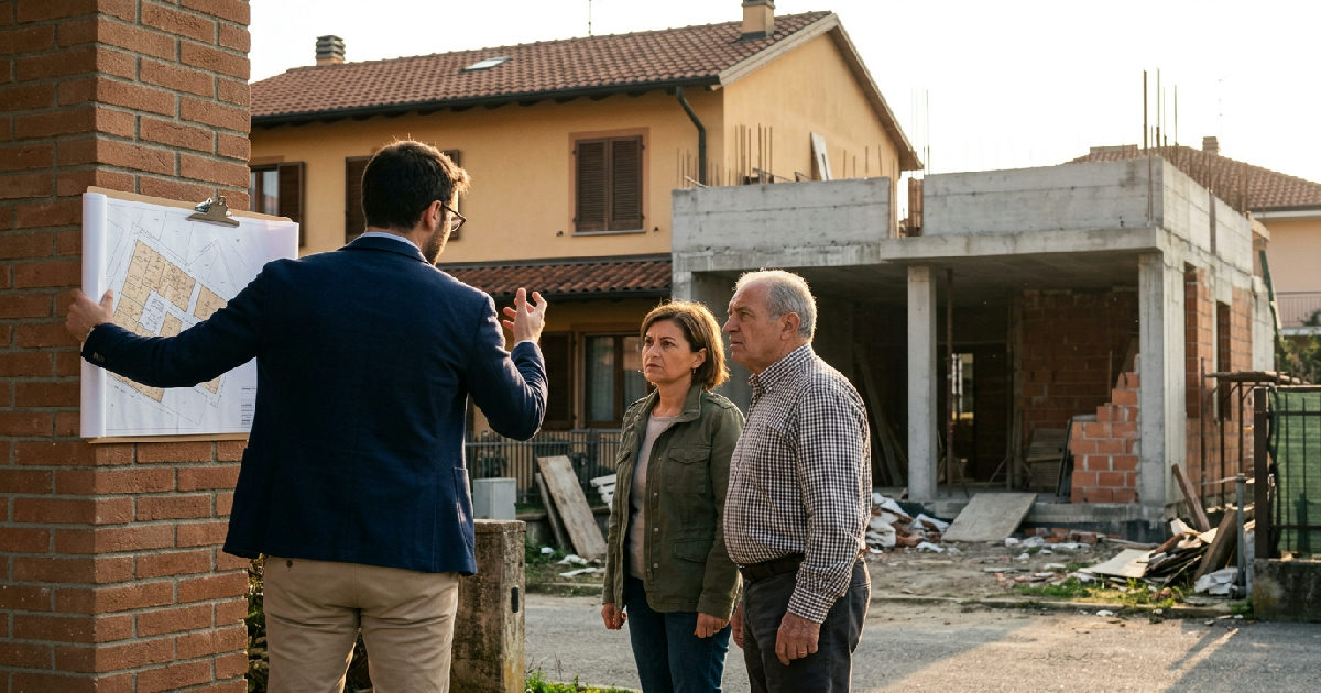 Abuso edilizio del vicino: cosa fare se costruisce senza permesso