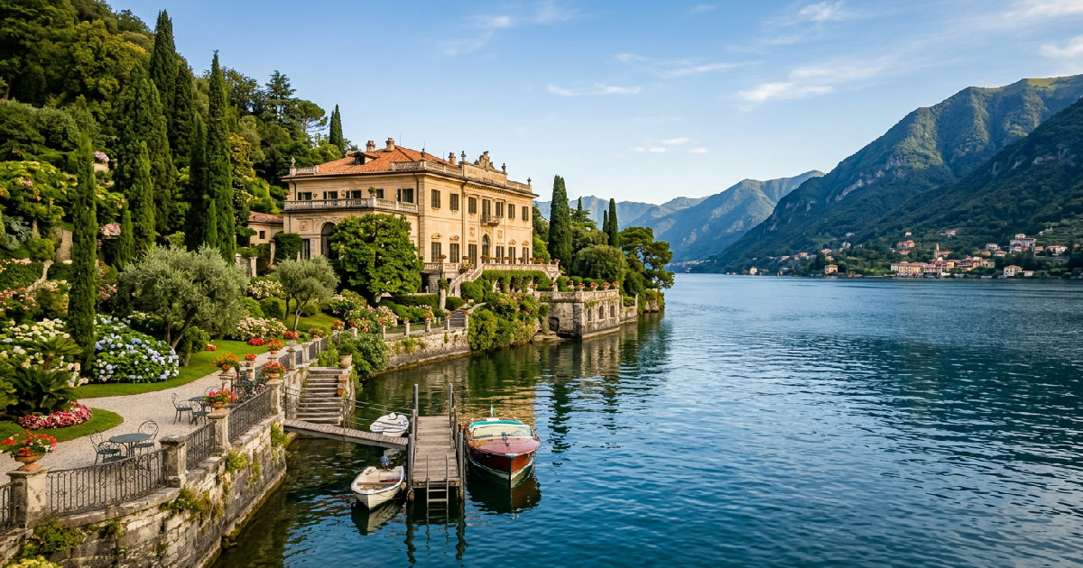 Villa di George Clooney sul Lago di Como: quanto vale oggi