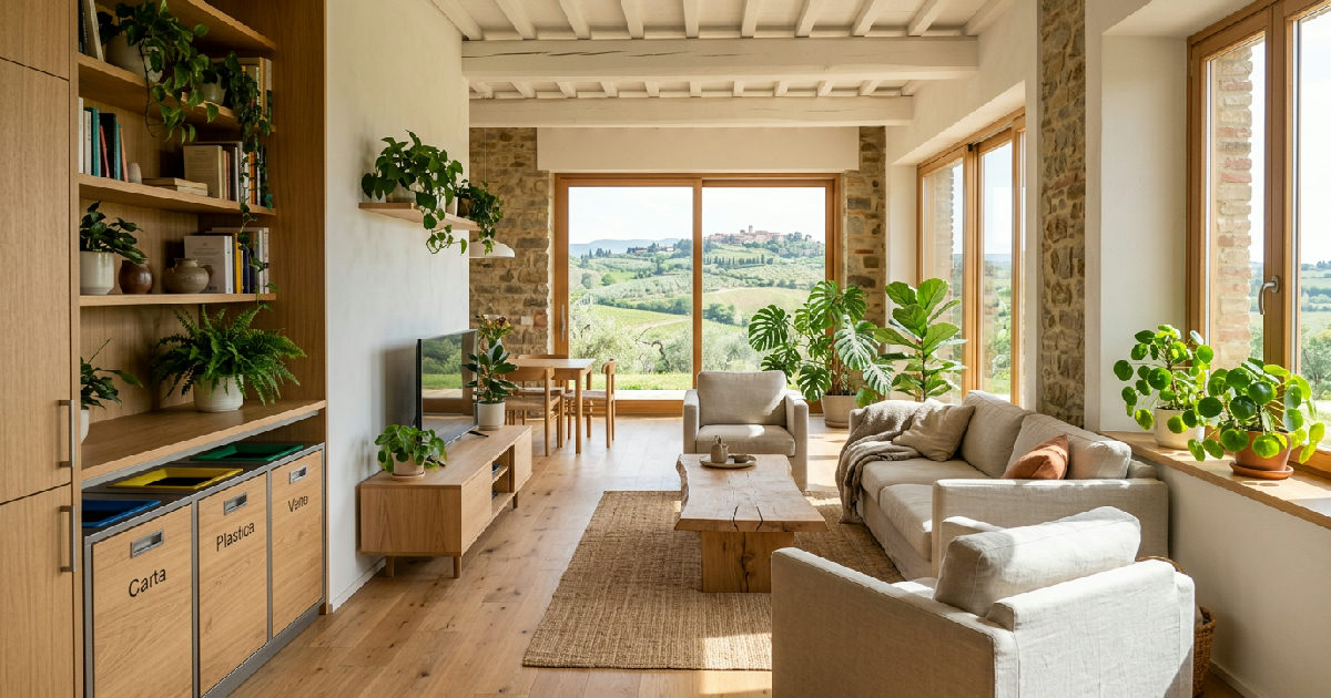 Vivere green in casa: strategie quotidiane per un impatto zero